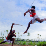 Kalaripayattu Kerala, martial art show Thekkady, Kerala ancient martial arts